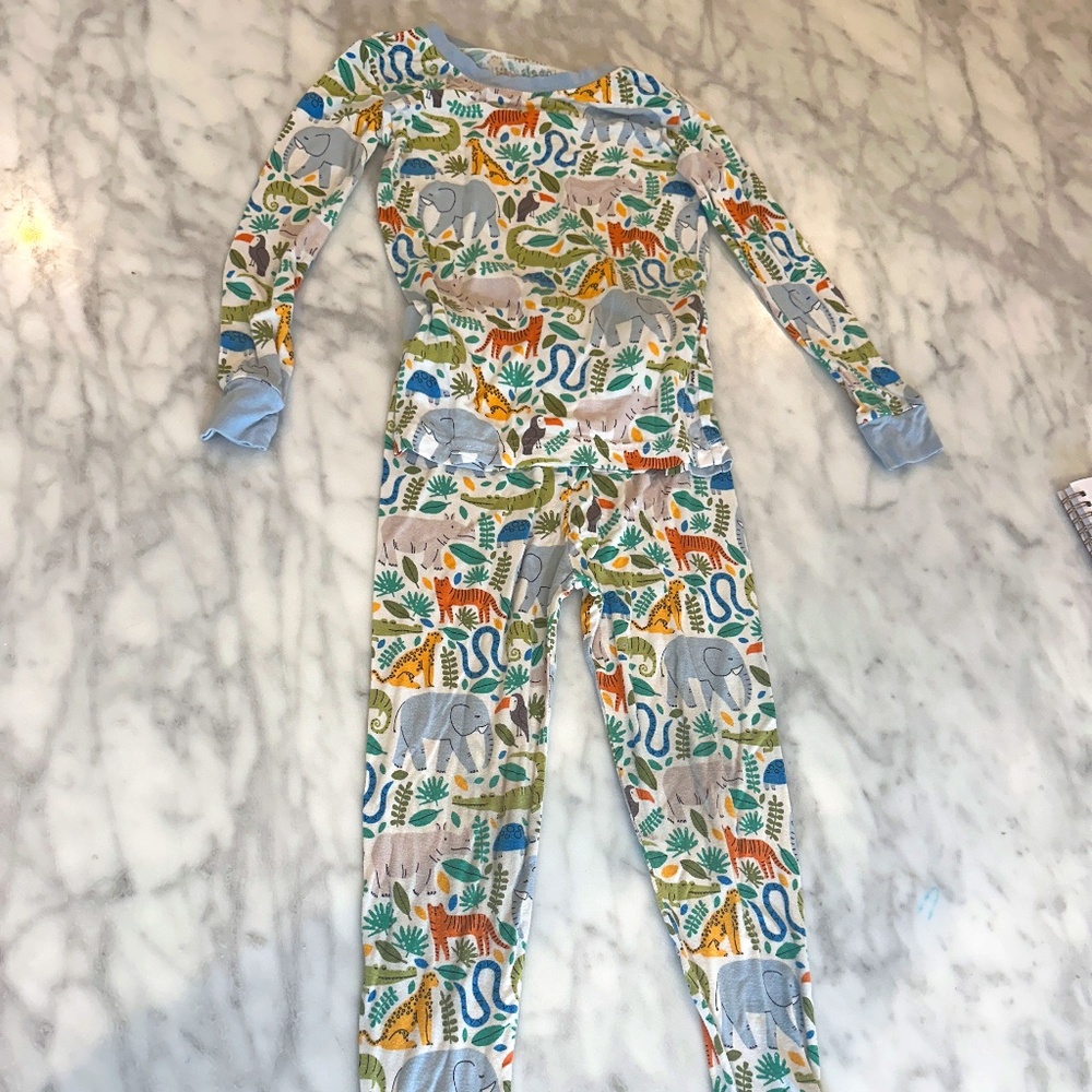 Little Sleepies Pajama Set in Jungle Safari, 3T